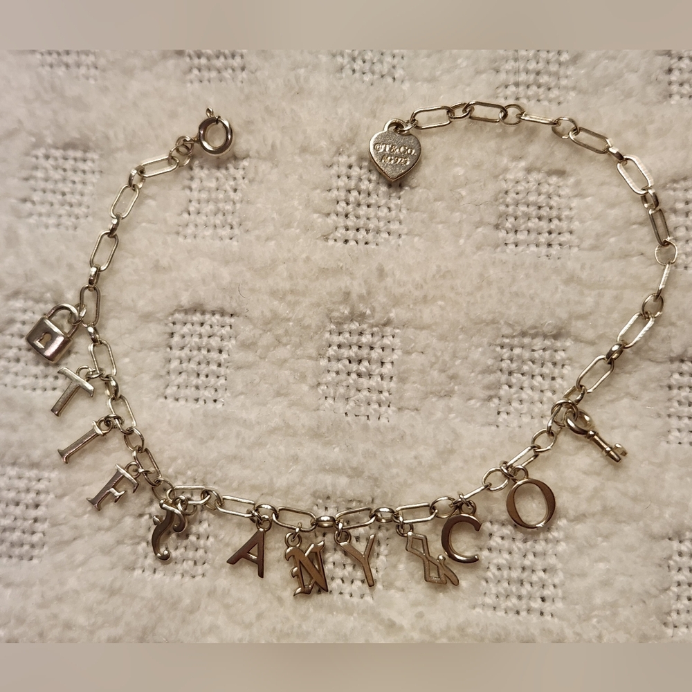Tiffany & Co. Silver Charm Bracelet